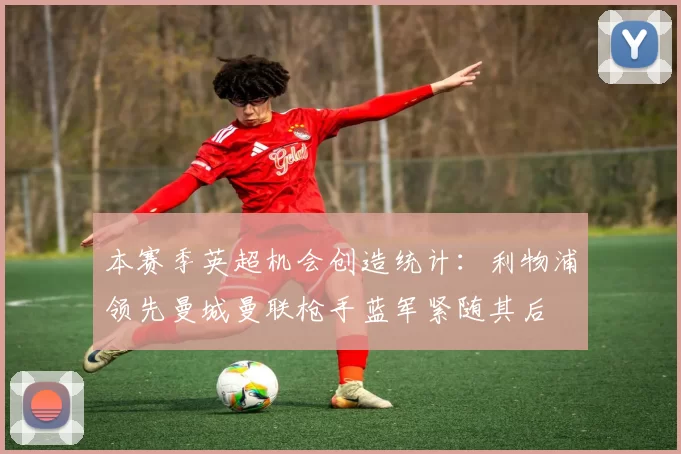 本赛季英超机会创造统计：利物浦领先曼城曼联枪手蓝军紧随其后